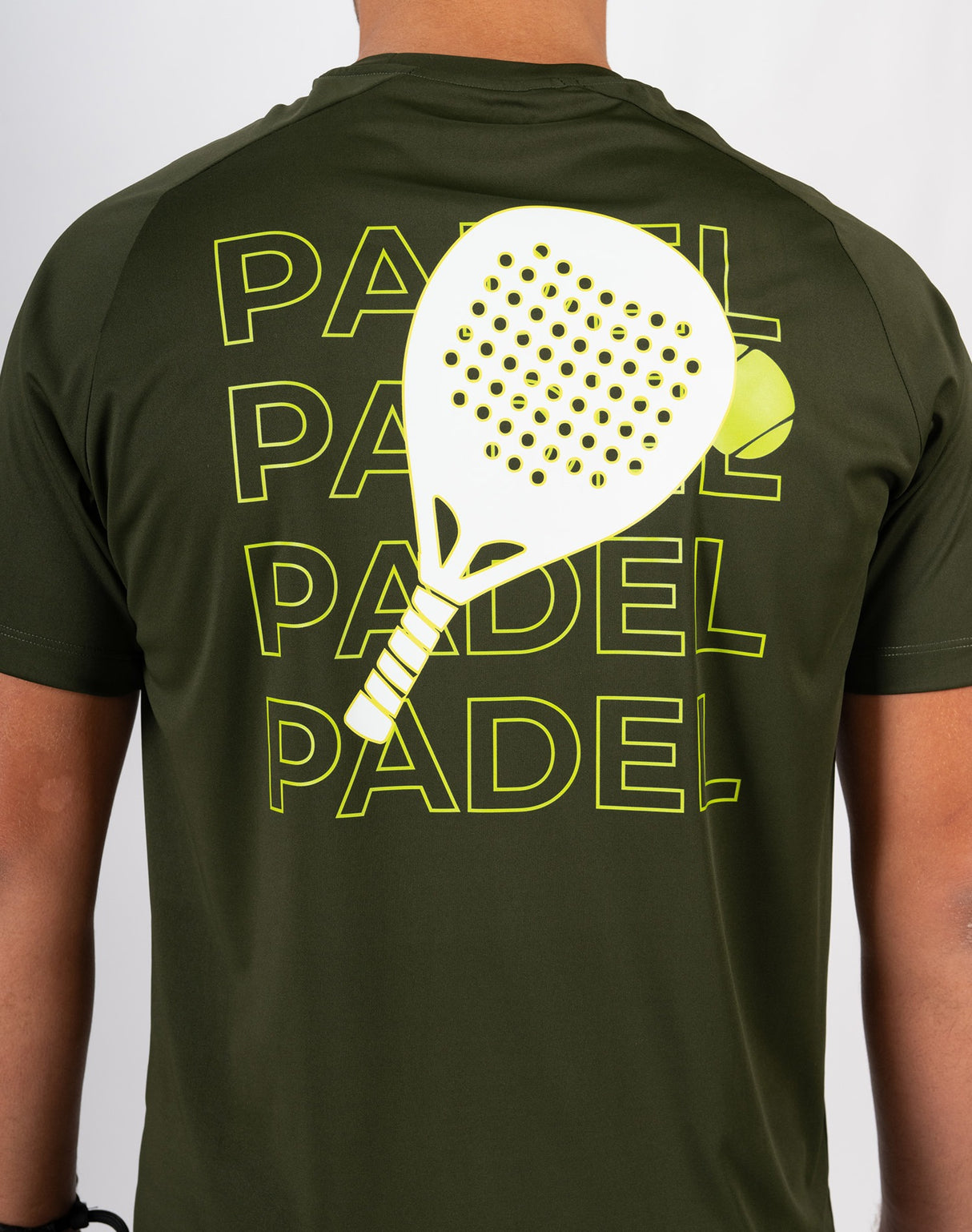 É tudo sobre camiseta verde Padel FRWD para homens Tamanho XL