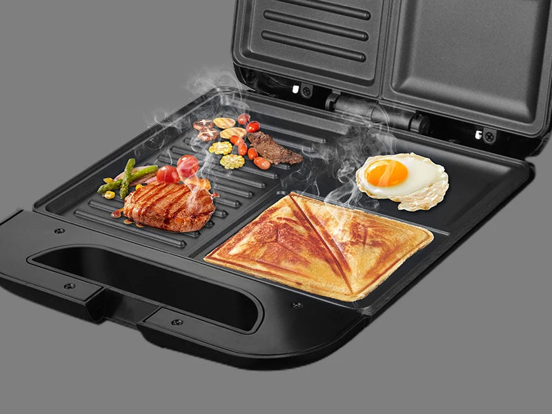 Sokany SK-08127 — Sanduicheira 4 Fatiados 1400 W