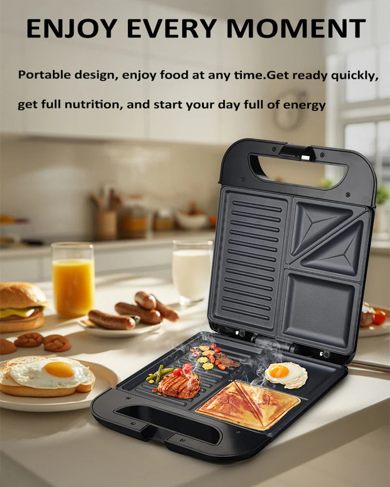 Sokany SK-08127 — Sanduicheira 4 Fatiados 1400 W