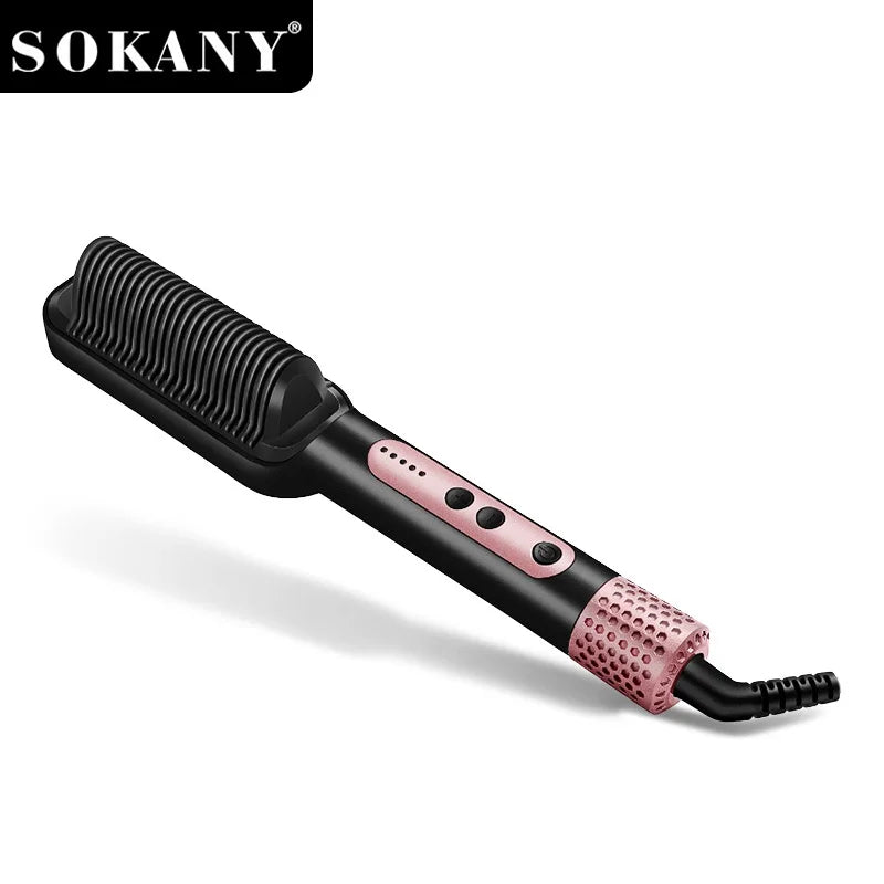 Alisador de cabelo SOKANY SK-1008 Aquecimento variável de 5 temperaturas, aquecimento de 2 minutos, seguro contra superaquecimento