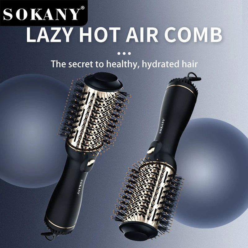 Sokany SK-1914 60 secador de cabelo iônico giratório com tiro frio e funções 4 em 1