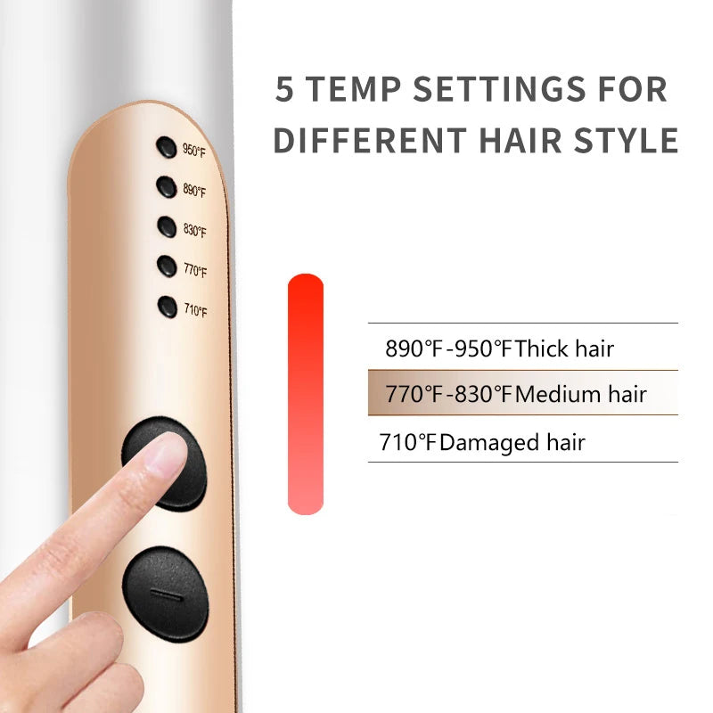 Alisador de cabelo SOKANY SK-1008 Aquecimento variável de 5 temperaturas, aquecimento de 2 minutos, seguro contra superaquecimento