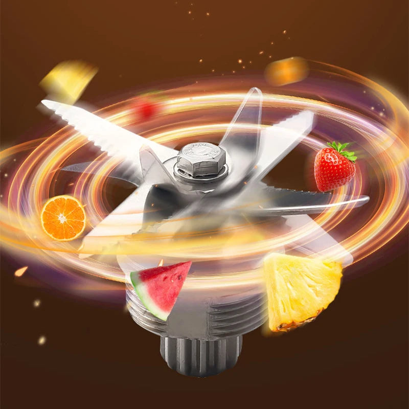 Processador de alimentos multifuncional SOKANY SK-999 com alta potência de 6000 W e design de aderência ergonômica
