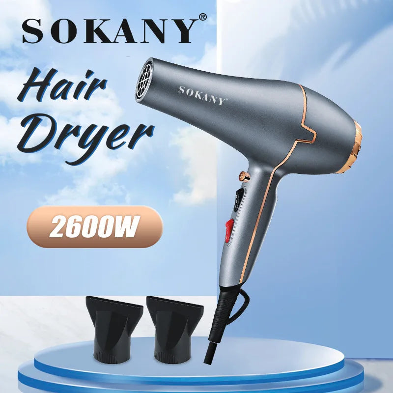Secador de cabelo profissional SOKANY SK-8807 com potência de 3000W
