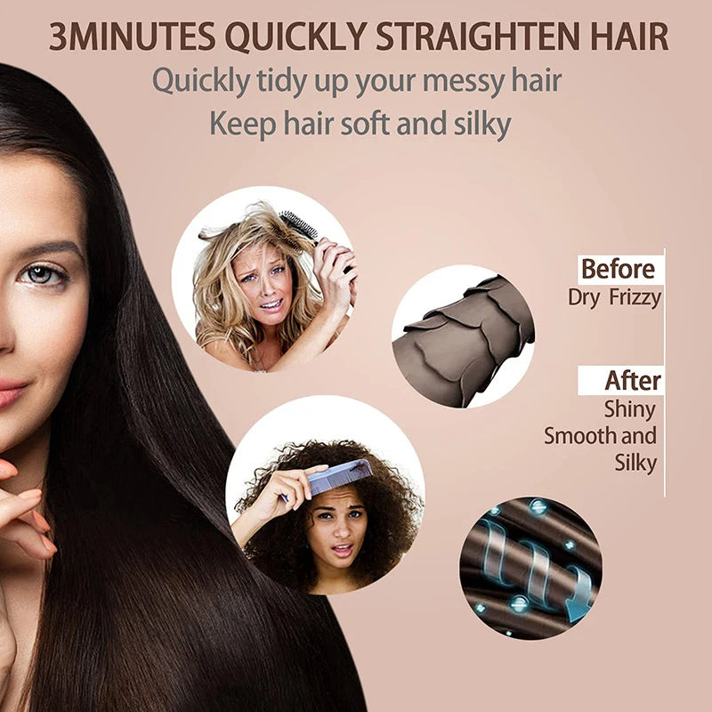 Alisador de cabelo SOKANY SK-1008 Aquecimento variável de 5 temperaturas, aquecimento de 2 minutos, seguro contra superaquecimento