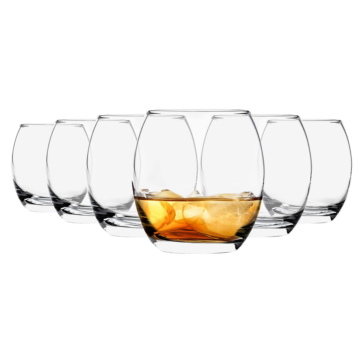 Copos de Whiskey LAV Empire - 405ml - Transparente - Pacote de 6 LAV - Empire, Copo de Uísque 13.75 oz