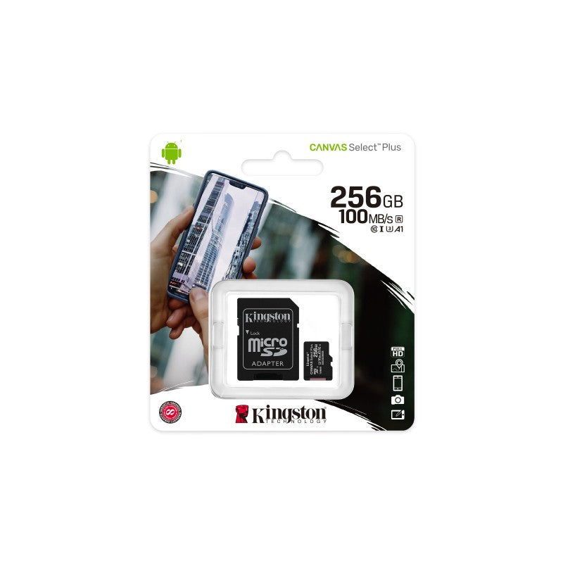 MOD MICRO SD 256GB CL10 SDXC 100R C/ADAPT