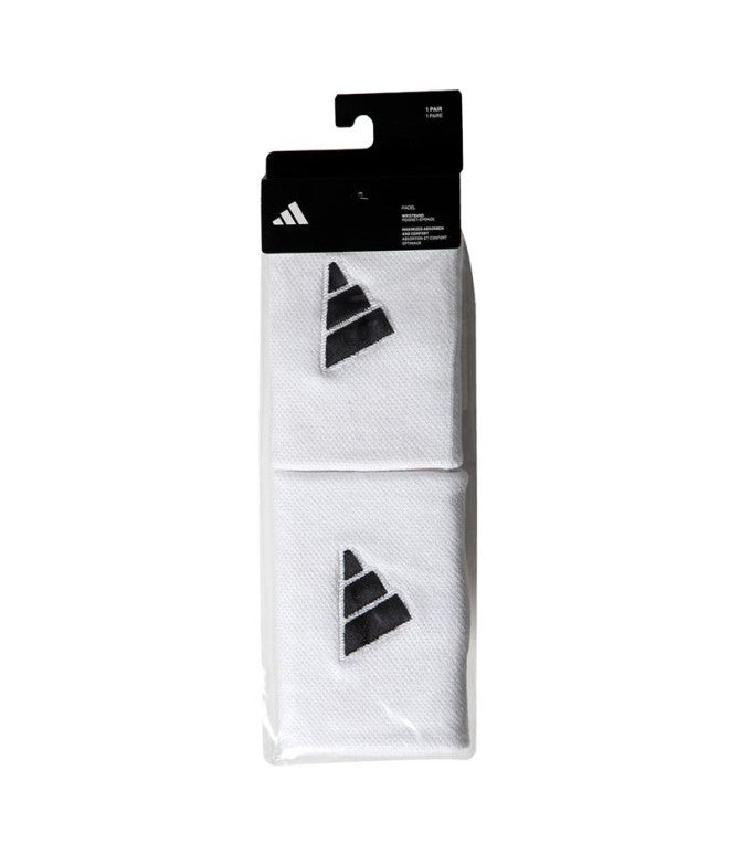 PULSEIRA ADIDAS SMALL L x2 BRANCO /PRETO