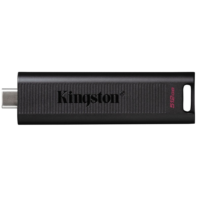 PEN DRIVE 512GB KINGSTON DATA TRAVELER MAX 1000R/900W USB-C PRETA