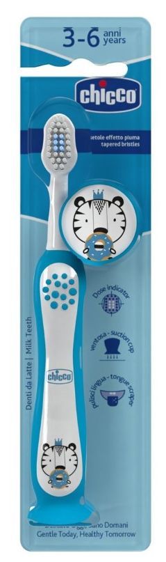 CHICCO ESCOVA EXPERT AZUL 3-6 ANOS