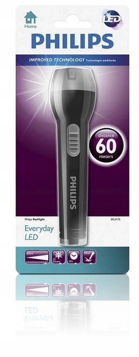 LANTERNA PHILIPS SFL3175/10, PRETA