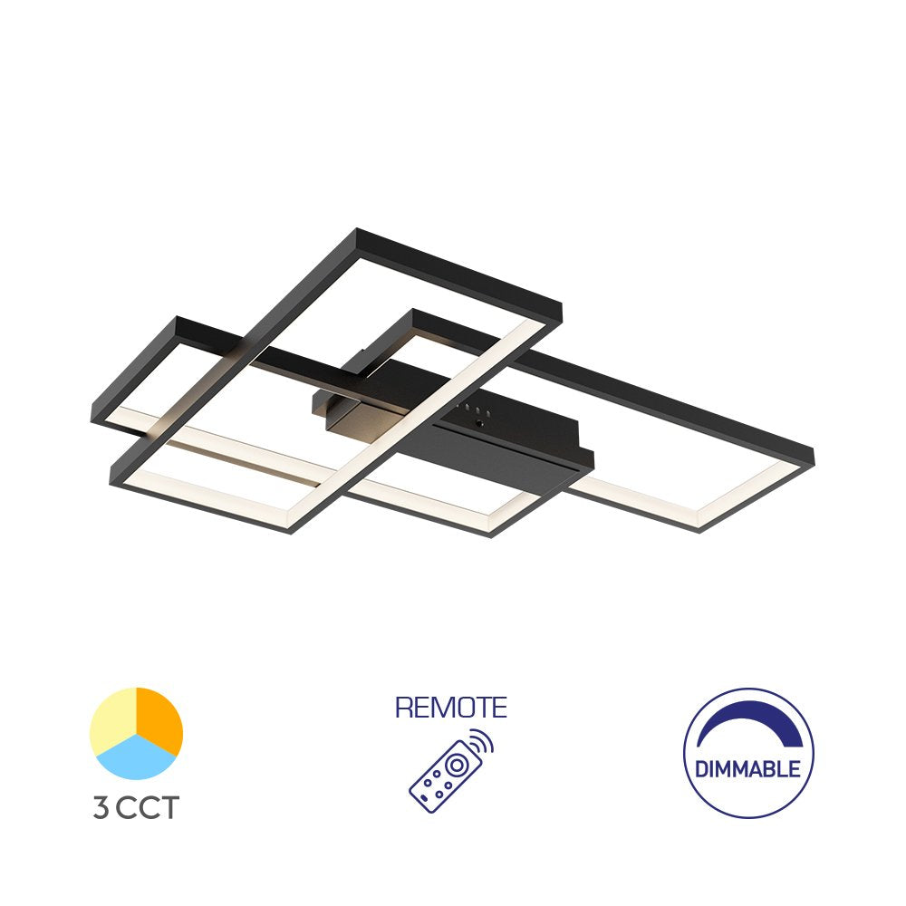 Luminária de Teto Braytron BRY-NELA SS2 RND 65W BLC IP20