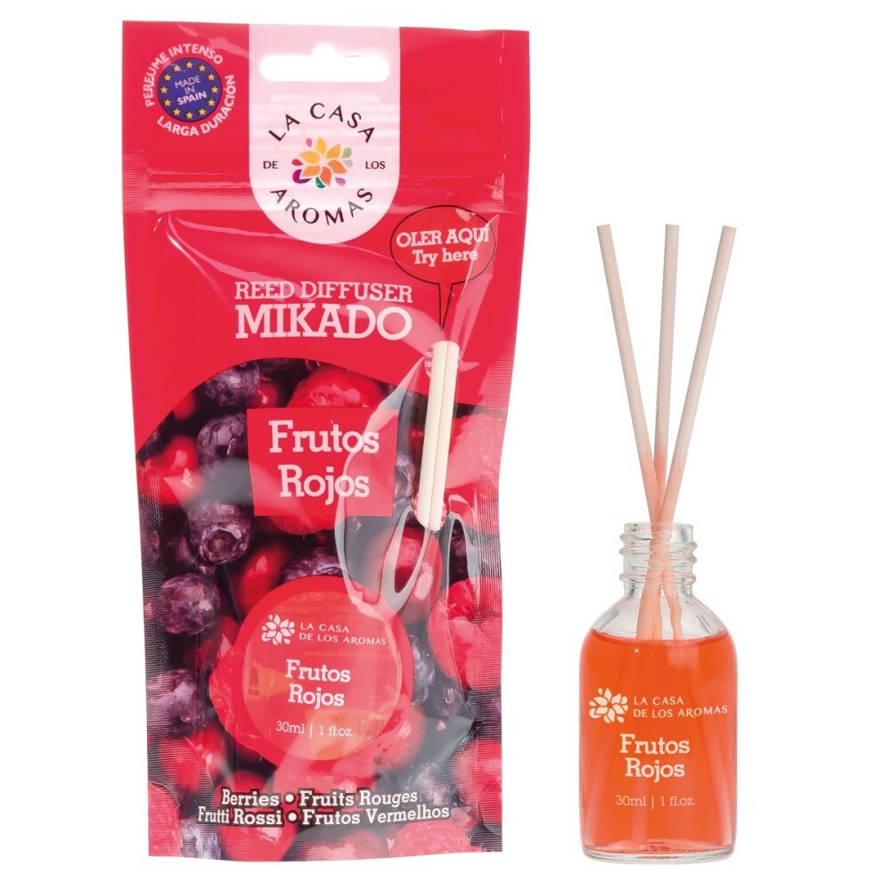 CA MIKADO VARETAS 30ML FRUTOS VERMELHO