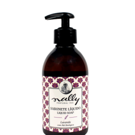 NALLY SABONETE LIQ. 300ML MEL&LAVANDA