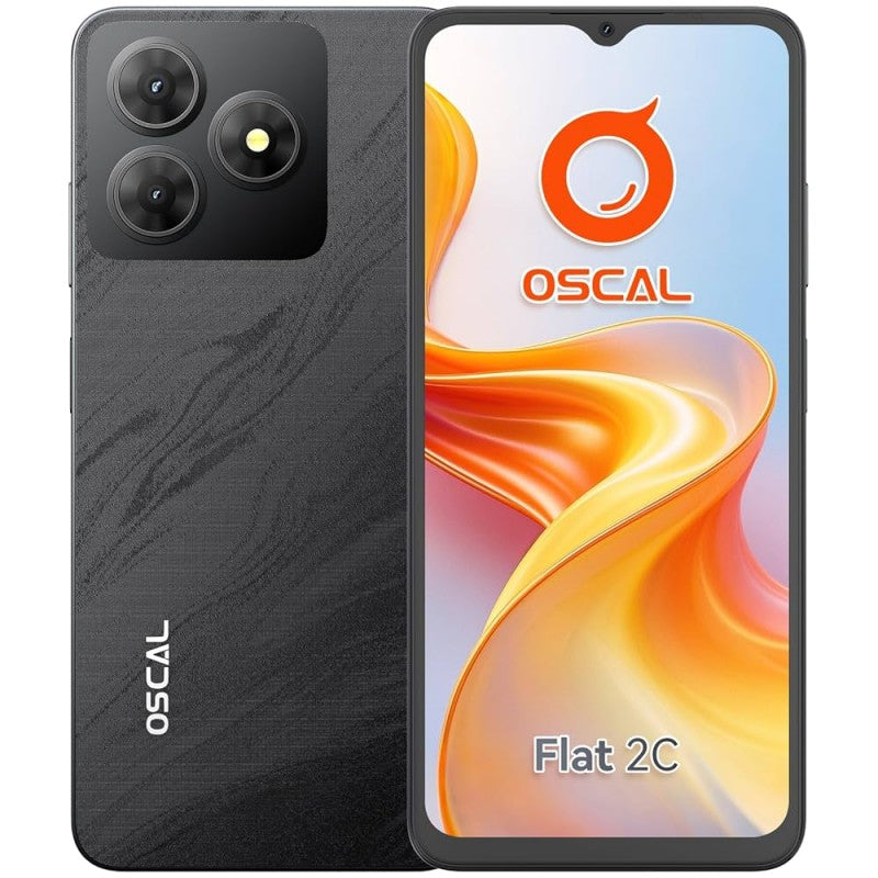 SMARTPHONE OSCAL FLAT 2C 2GB+64GB PRETO