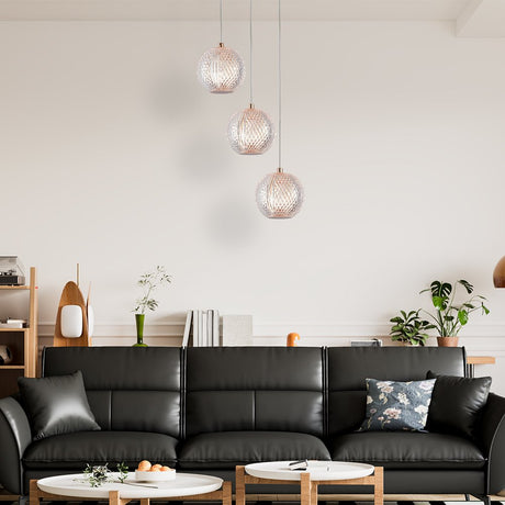 Luminária de Teto Braytron BRY-S001R-3H 3xG9 GLD PENDANT LIGHT