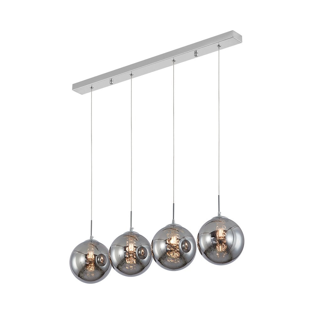 Luminária de Teto Braytron BRY-S003S-4H 4xG9 SMK PENDANT LIGHT