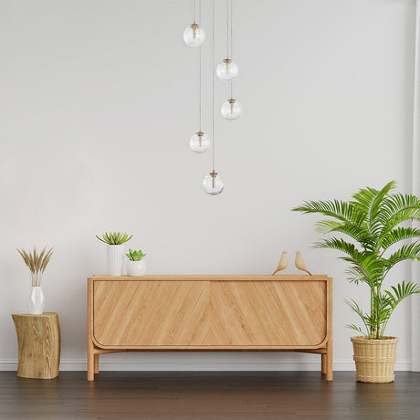 Luminária de Teto Braytron BRY-S002R-5H 5xG9 GLD PENDANT LIGHT