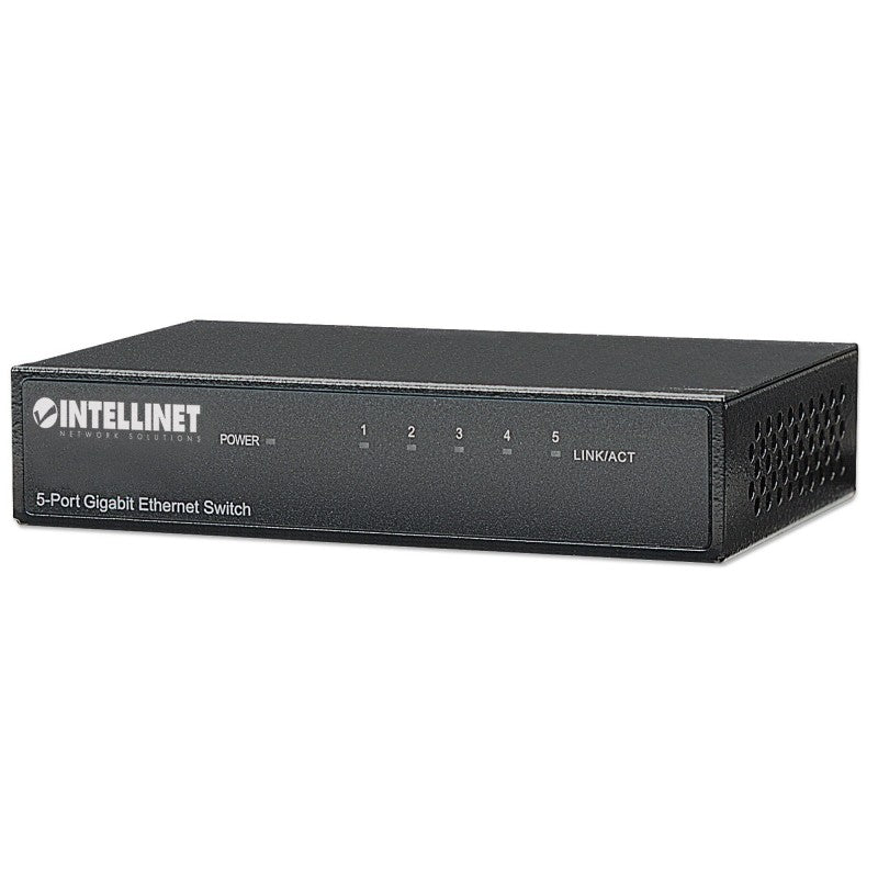SWITCH 5 INTELLINET GIGABIT DESKTOP METAL