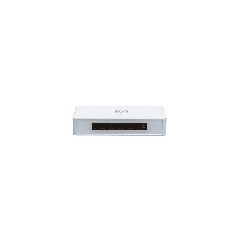 SWITCH 5 MANHAT GIGA IEEE 802.3az PLASTICO