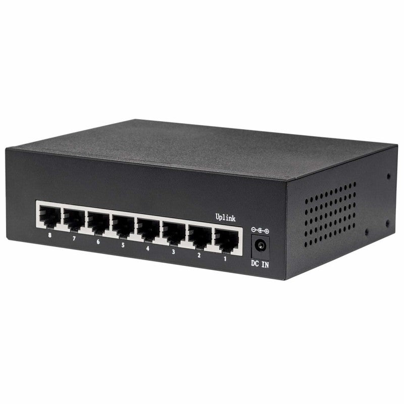 SWITCH 8 Intellinet 10/100 Gigabit Ethernet PoE+Switch