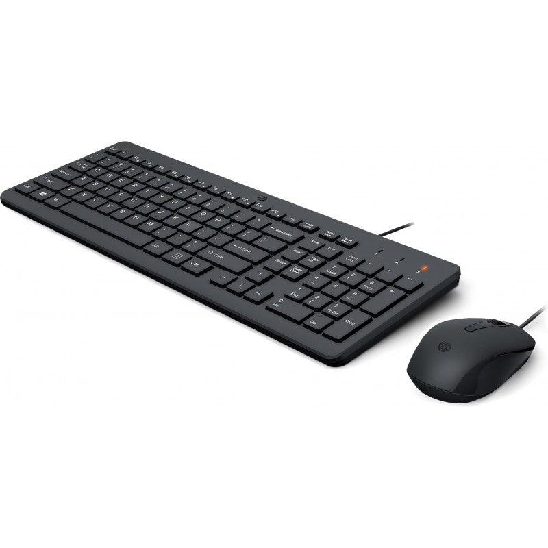 TECLADO+MOUSE HP USB 150 PRETO