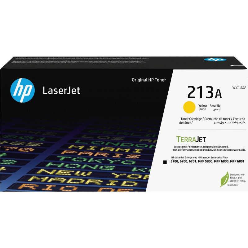 TO HP 213A AMARELLO LJ ENT 5700; 5800; 6700; 6701; 6800; 6801 (3,000 PAG)