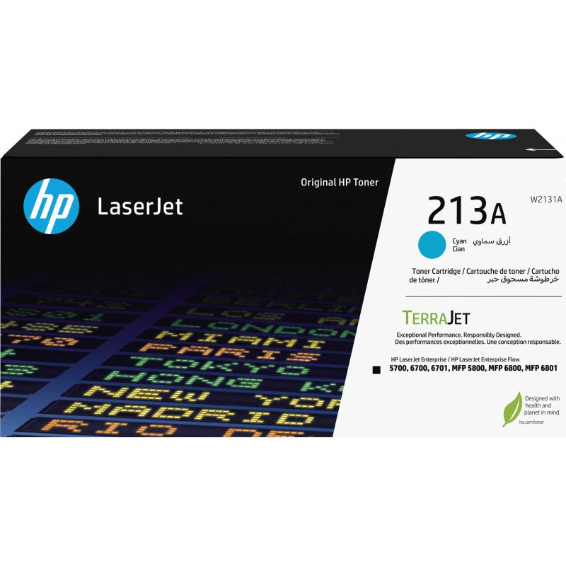 TO HP 213A CYAN LJ ENT 5700; 5800; 6700; 6701; 6800; 6801 (3,000 PAG)