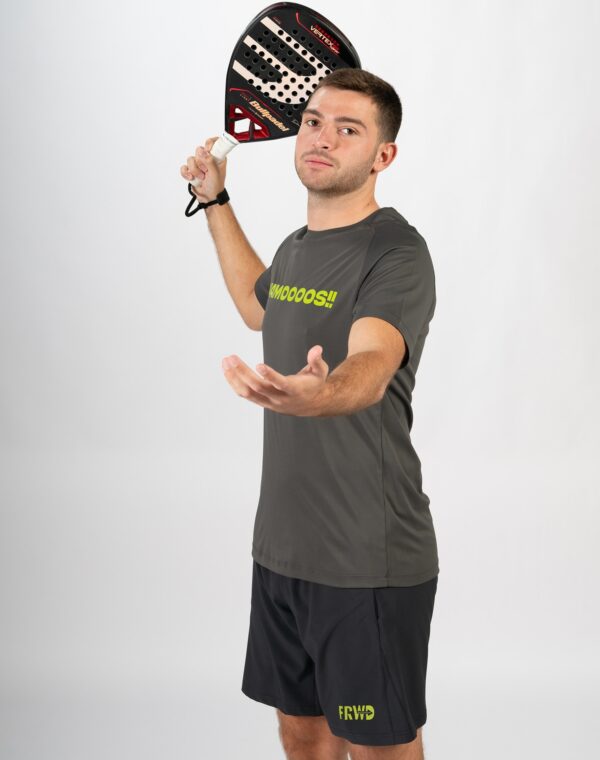 Vamoooos Camiseta Cinza ForWord para Homens Tamanho L