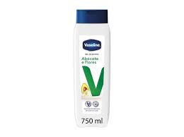 VASELINE GEL BANHO 750ML ABACATE&FLORES