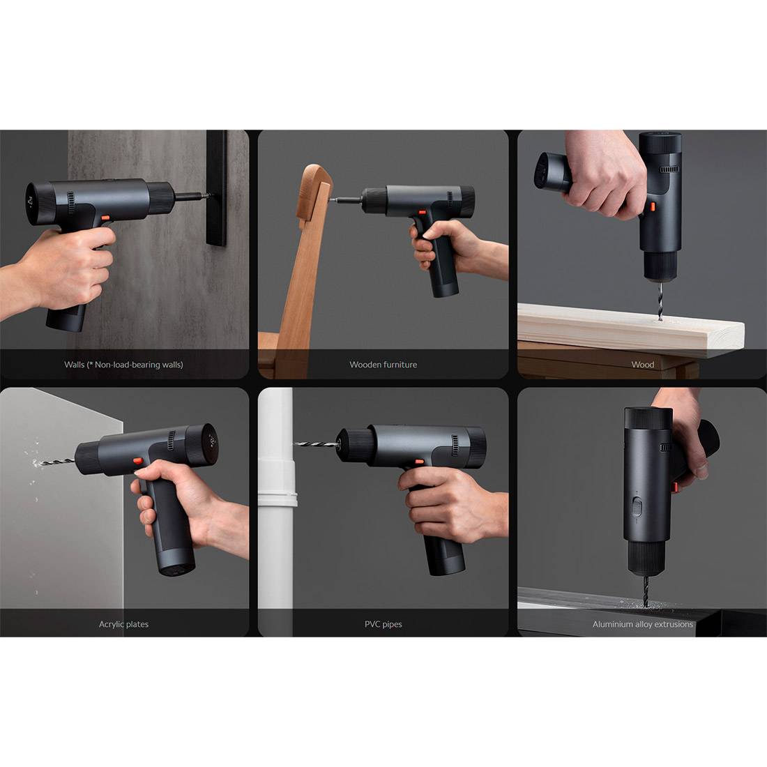 APARAFUSADORA A BATERIA XIAOMI 12V MAX BRUSHLESS CORDLESS DRILL