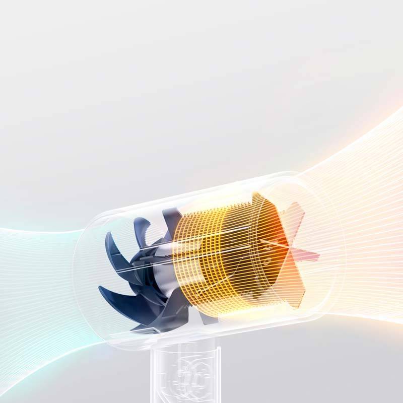 SECADOR DE CABELO XIAOMI MI COMPACT HAIR DRYER H101 1600W BRANCO