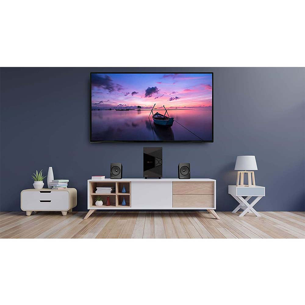 COLUNAS CREATIVE 2.1 SBS E2500 PRETO