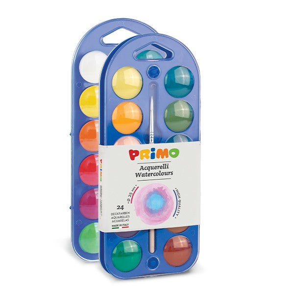PRIMO AGUARELA 24 CORES 25MM C/PINCIL 111A24B