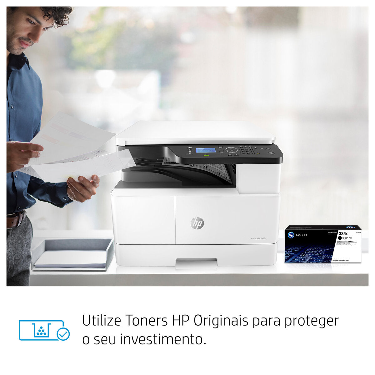 FOTOCOP. HP MFP MONO A3 M438n (22PPM)