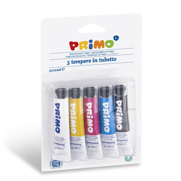 PRIMO 5 TUBOS GUACHE 12ML 442T5BL
