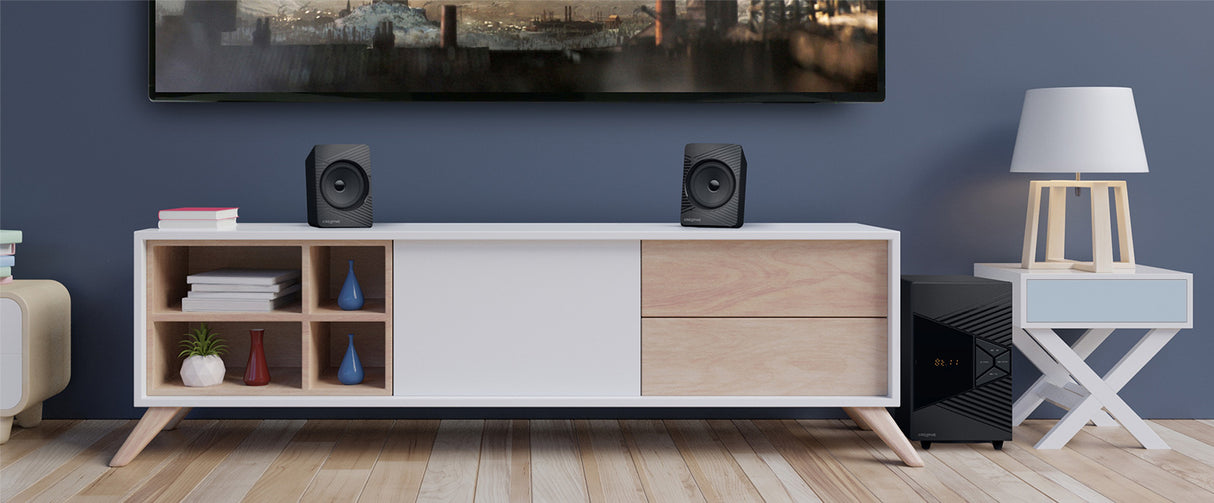 COLUNAS CREATIVE 2.1 SBS E2500 PRETO