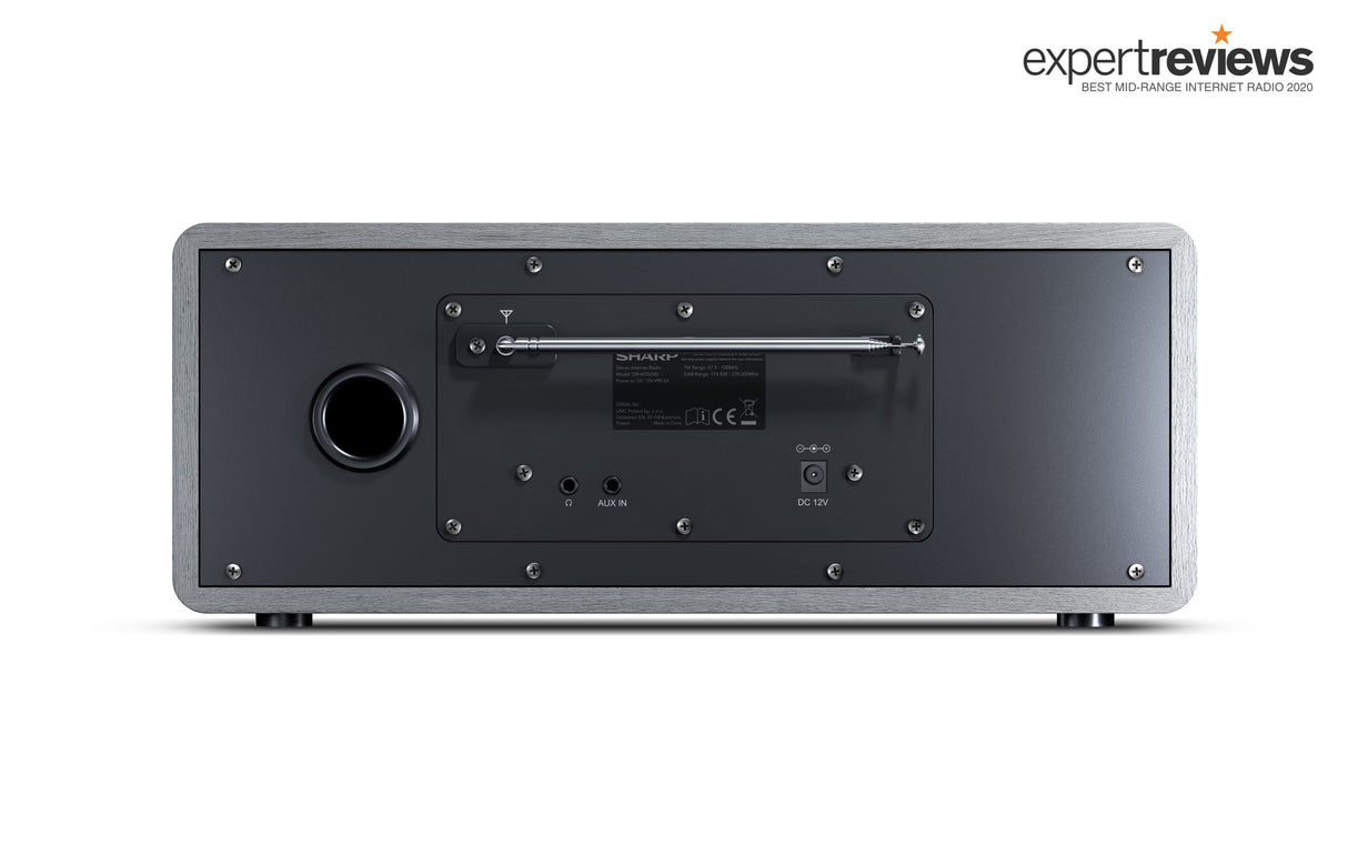 Internet Rádio SHARP DR-I470(GR) PRO - Cinzento