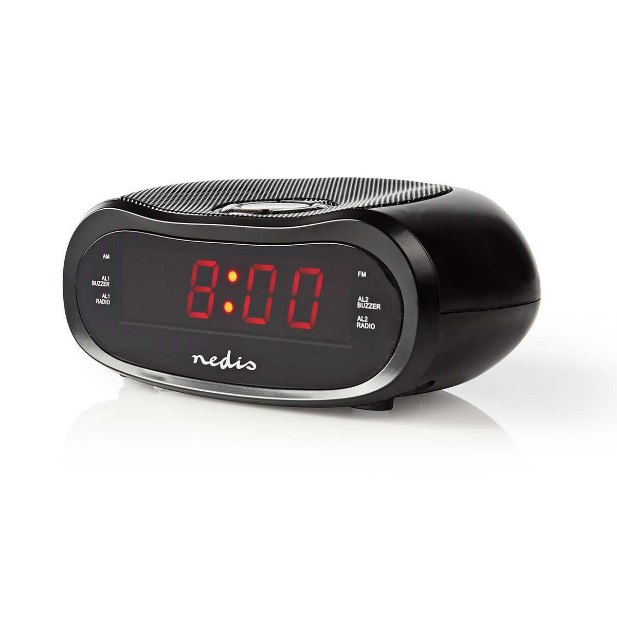 Rádio despertador digital CLAR001BK