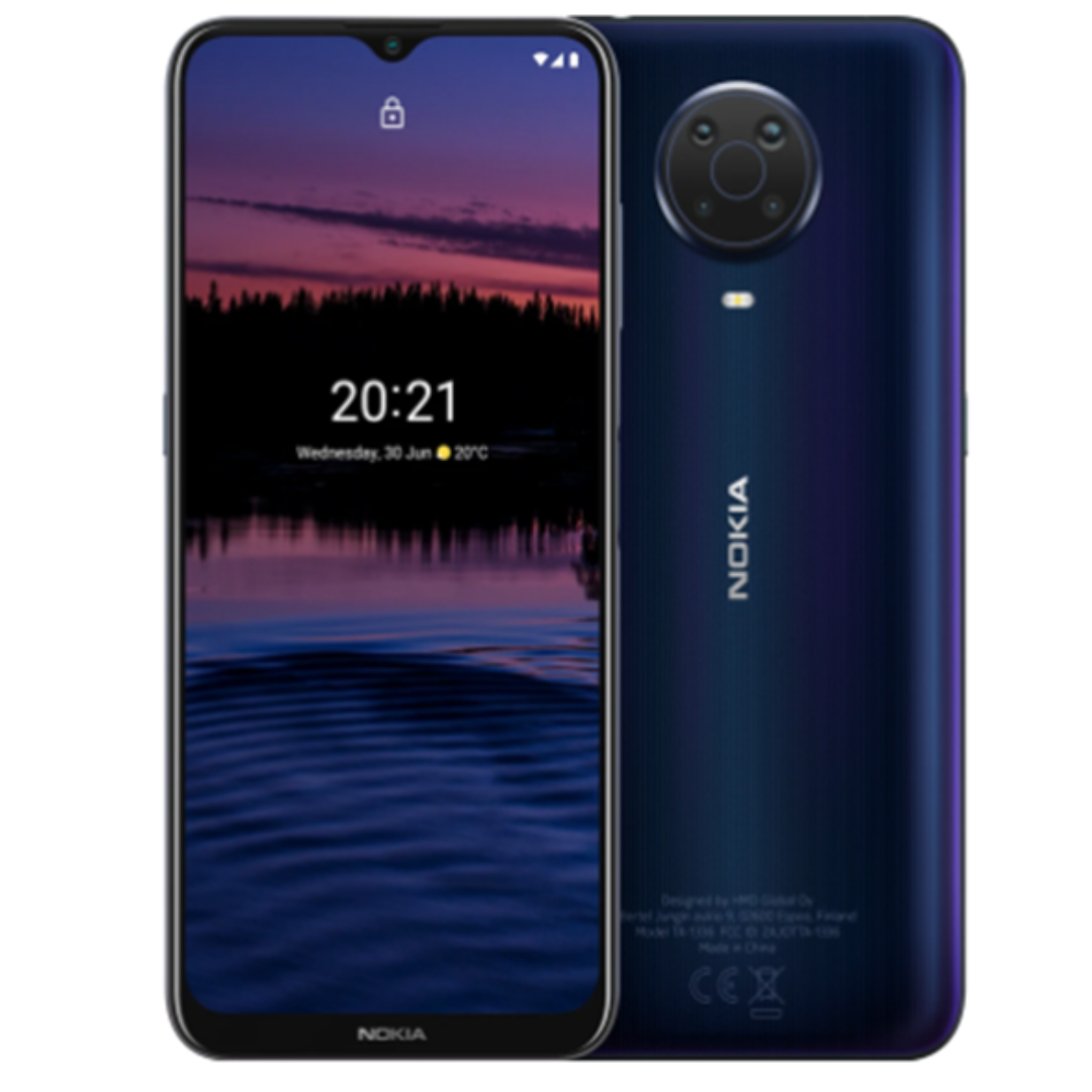 Nokia G20 - Smartphone 4G, Tela 6.52", Câmera Quádrupla 48MP, Bateria 5050mAh, 64GB de Armazenamento