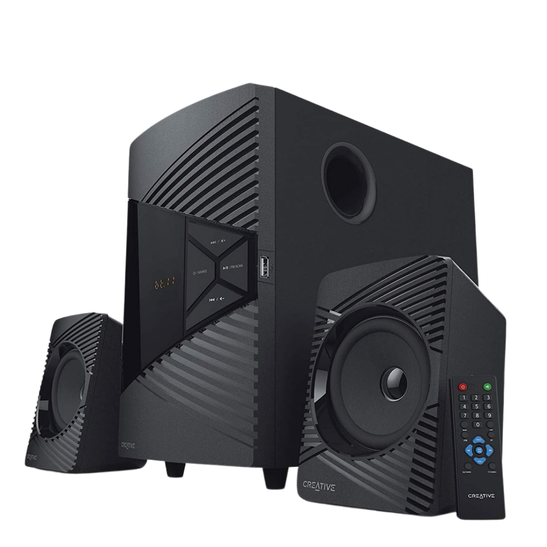 COLUNAS CREATIVE 2.1 SBS E2500 PRETO