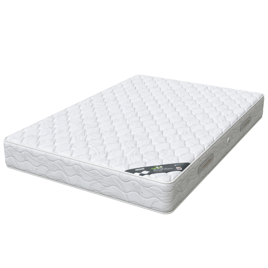 COLCHÃO KING SIZE DE ESPUMA SMARTFLEX WHITE 180X200 CM