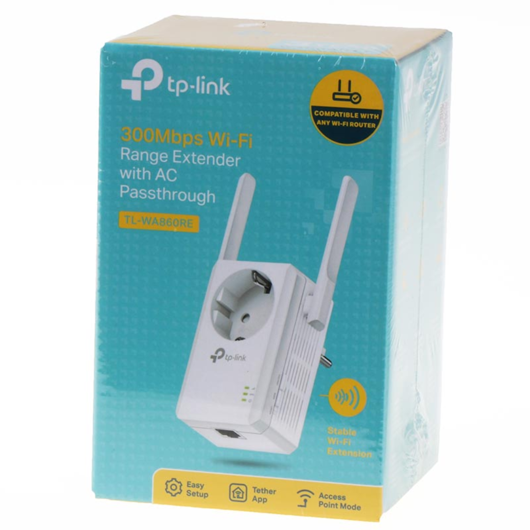 Extensor de sinal Wi-Fi 300Mbps - Range Extender com tomada de energia
