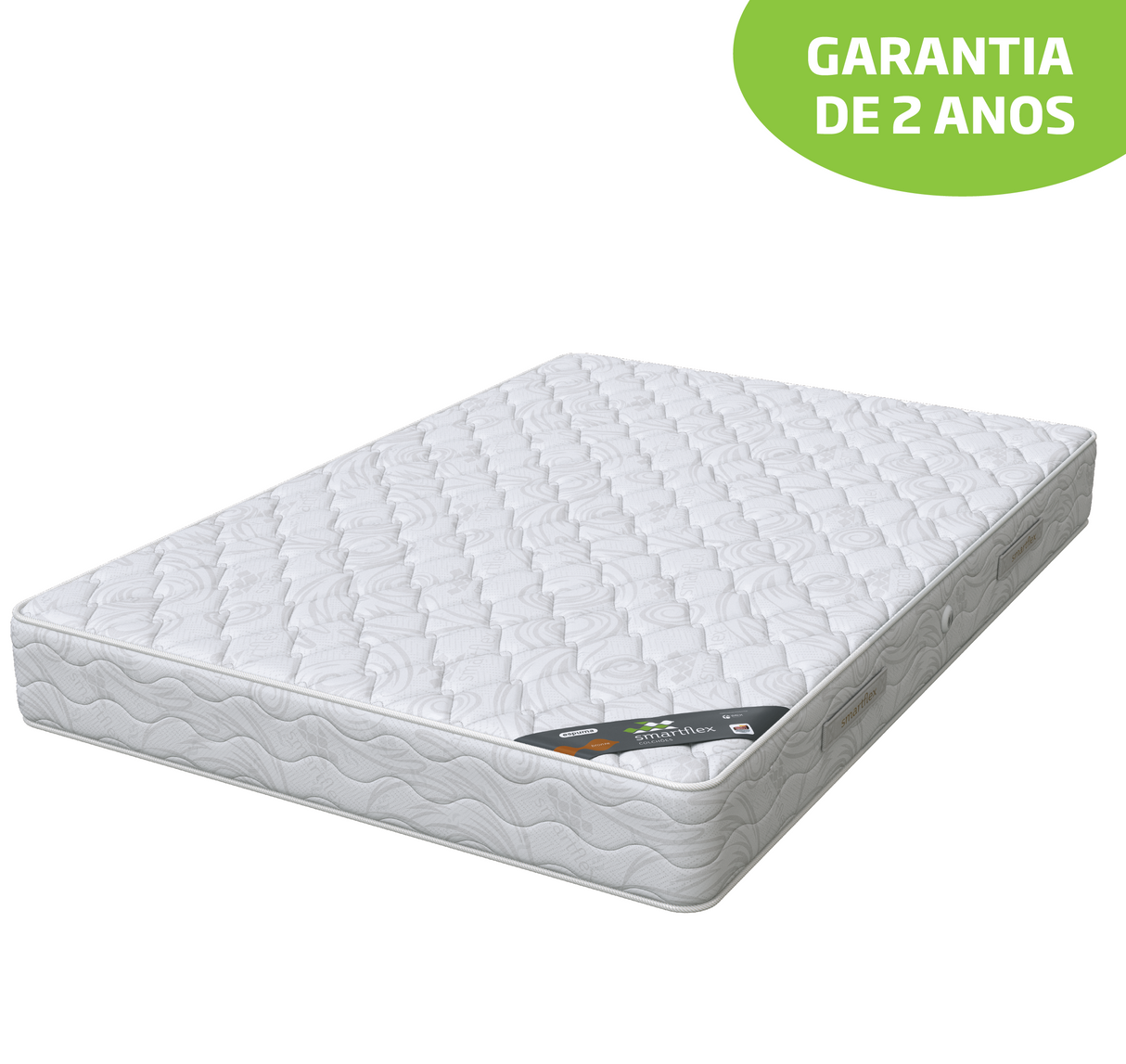 COLCHÃO SOLTEIRO DE ESPUMA SMARTFLEX BRONZE 90X190 CM