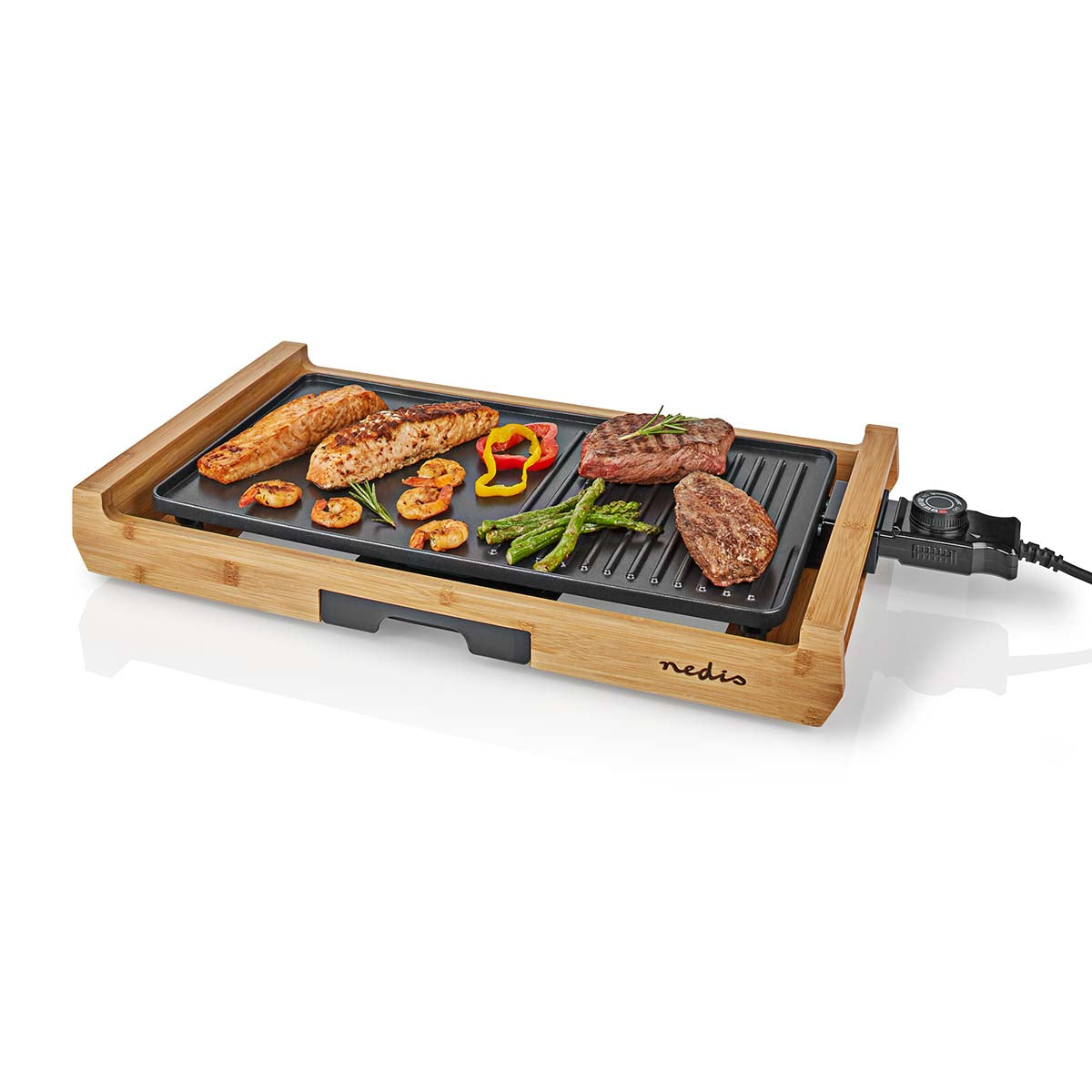 Grelhador de Mesa Teppanyaki NEDIS 43cm X 23cm4