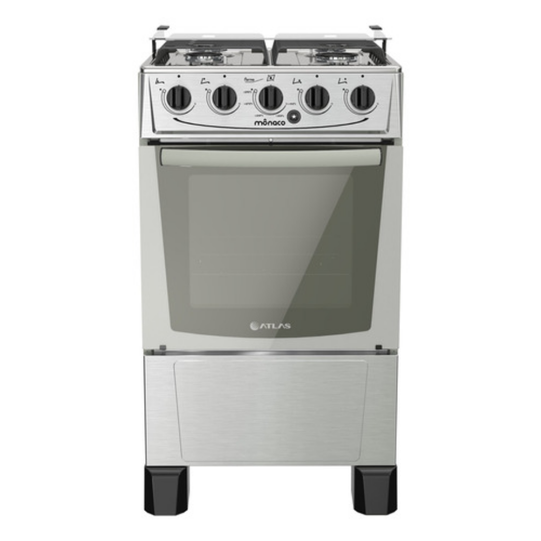 FOGÃO MAXCOOK 4 BOCAS MONACO INOX (489 x 885 x 573)