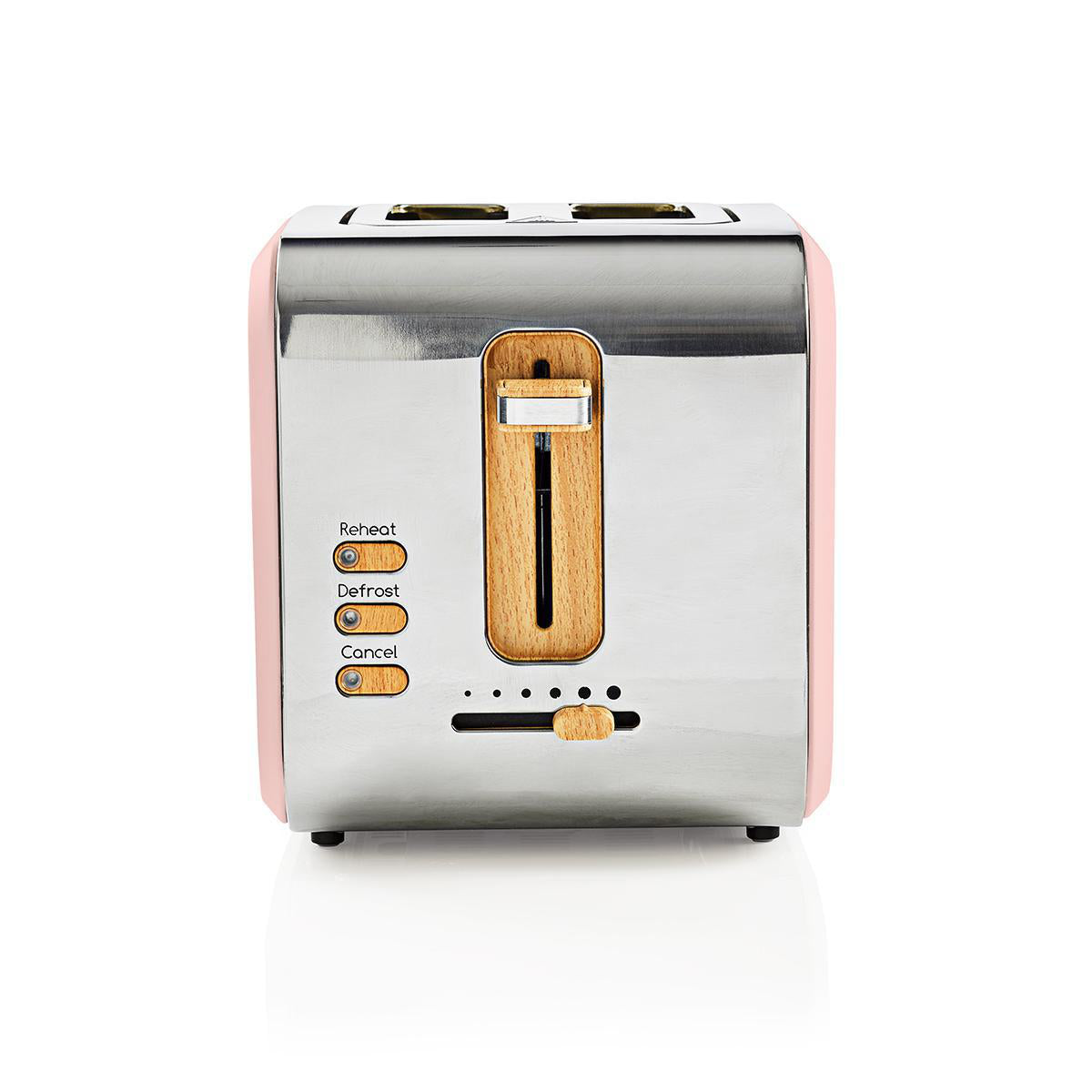 Torradeira 2 Ranhuras Nedis Soft Touch - Rosa