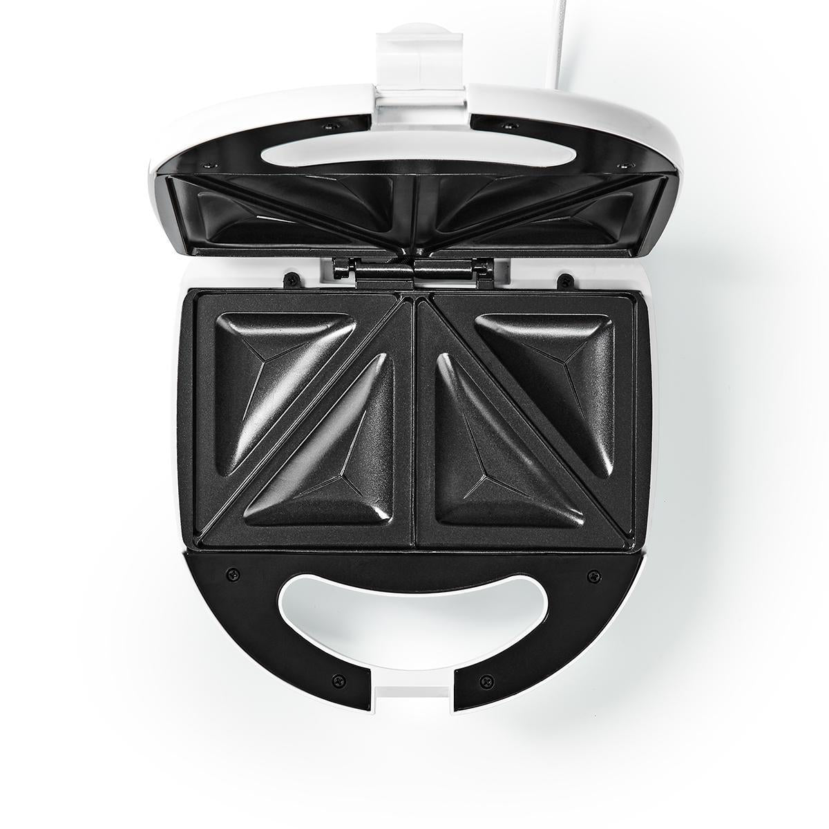 Sanduicheira - Tostadeira | 800 W | 20,5 x 12 cm | Plástico KASM100WT