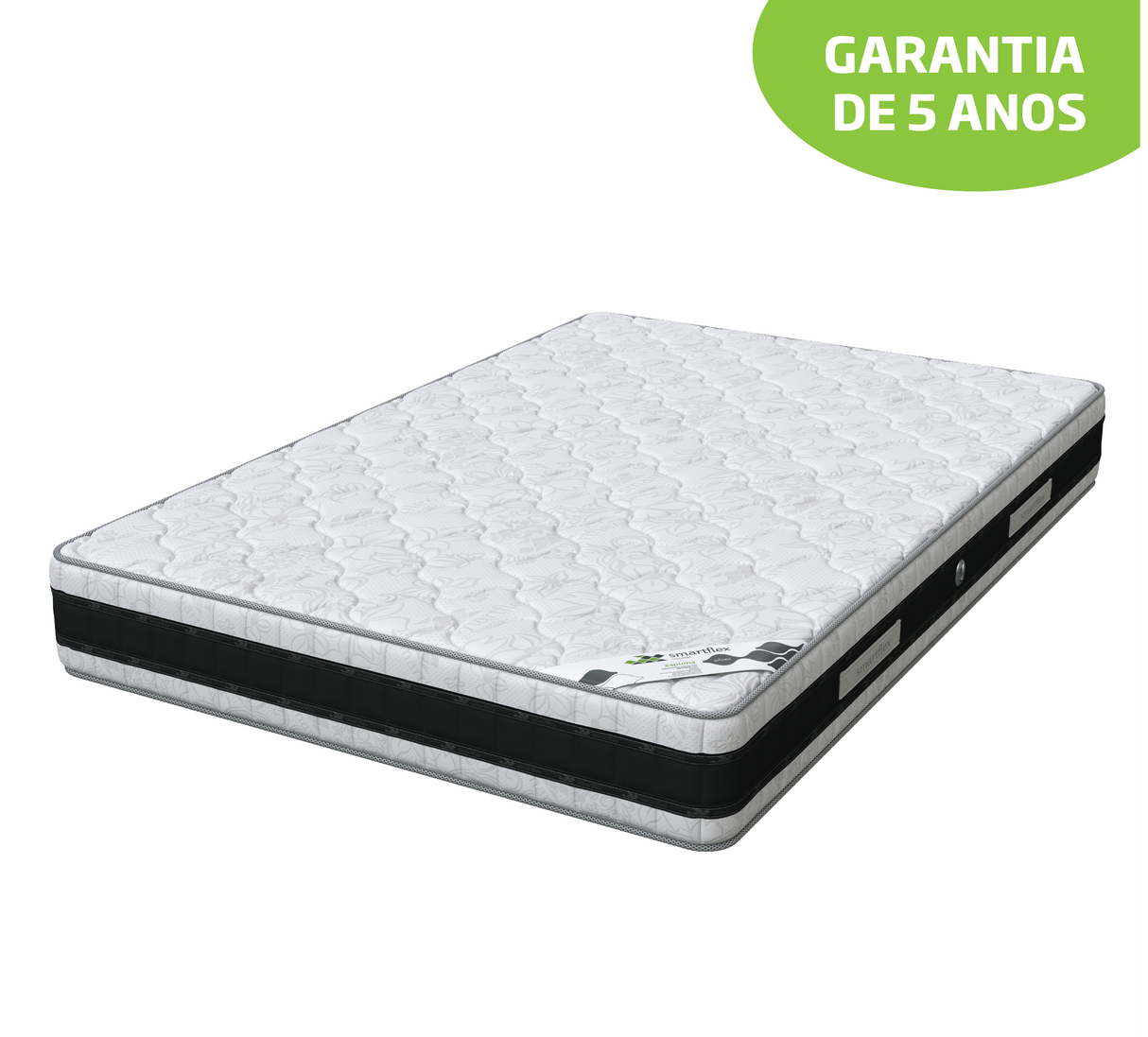 COLCHÃO KING SIZE DE MOLA SMARTFLEX SILVER 180X200 CM