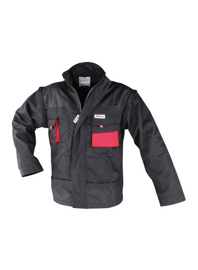 JAQUETA DE TRABALHO PRETA